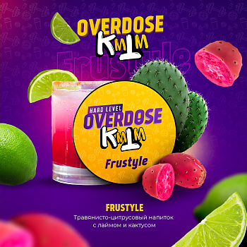 Купить Табак Overdose, 25гр "Frustyle / Кактус-лайм" Табак Overdose, 25гр "Frustyle / Кактус-лайм"